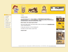Tablet Screenshot of kahlert-licht.de